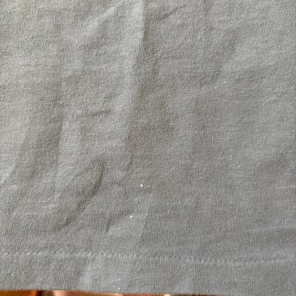 Vintage Hanes Beefy-T Denver International Program Blue T-Shirt Large - Picture 6 of 6